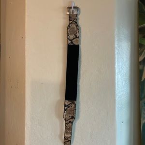 White House Black Market Wide Belt.